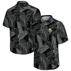 Minnesota Vikings Sport Vine Line Button-Down Shirt - Black - Tommy Bahama