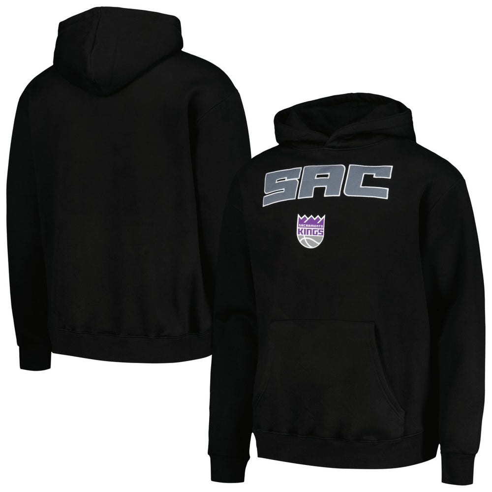 Sacramento Kings Stadium Essentials Unisex Terrace Pullover Hoodie Black