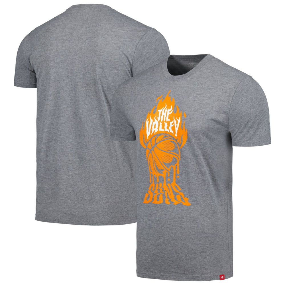 Phoenix Suns Sportiqe Unisex The Valley Tri-Blend Comfy T-Shirt Gray