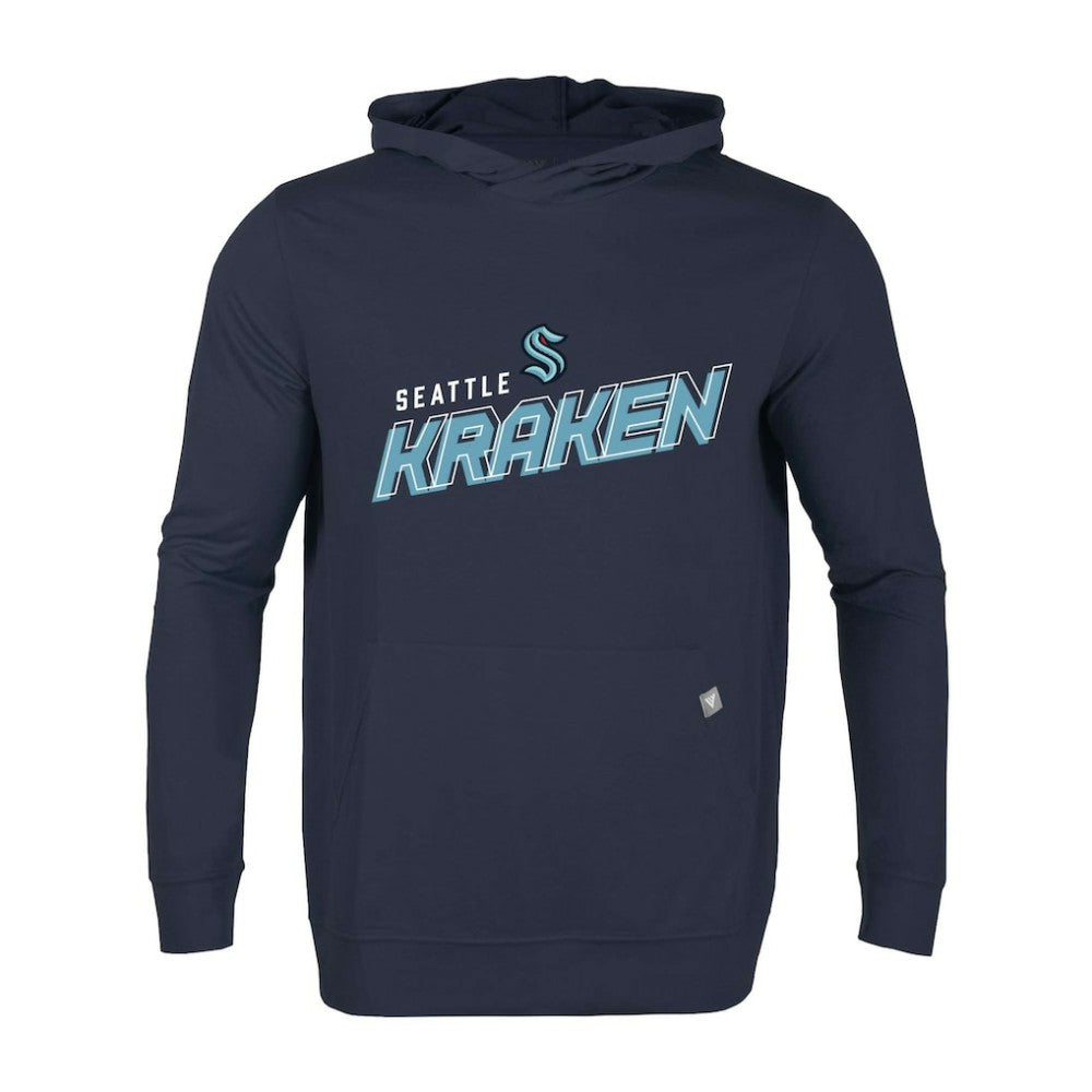 Seattle Kraken Levelwear Relay Premier 2.0 Pullover Hoodie - Deep Sea Blue | NHL sale