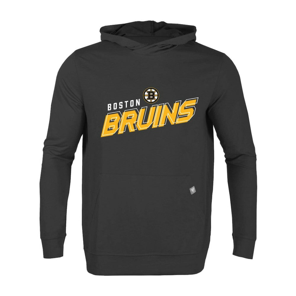 Boston Bruins Levelwear Relay Premier 2.0 Pullover Hoodie - Black | NHL on sale