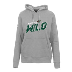 Minnesota Wild Levelwear Women's Adorn Premier 2.0 Fleece Pullover Hoodie - Gray | NHL discount