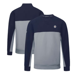 Winnipeg Jets Levelwear Legacy Insignia Core Sweatshirt - Navy/Gray | NHL sale