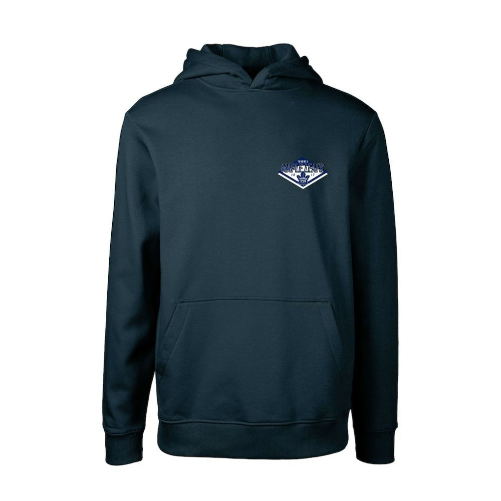 Toronto Maple Leafs Levelwear Youth Podium Club Patch 2.0 Fleece Pullover Hoodie - Navy | NHL online