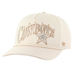 Dallas Cowboys '47 Wave Rope Hitch Adjustable Hat - Natural - 47 brand