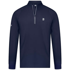 Detroit Tigers Levelwear Theory Insignia Quarter-Zip Pullover Online