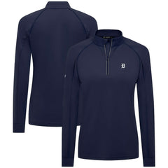Detroit Tigers Levelwear Women's Kinetic Insignia Quarter-Zip Pullover Online