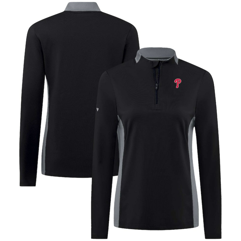 Philadelphia Phillies Levelwear Women's Moxie Insignia Quarter-Zip Pullover Near Me