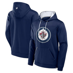 Winnipeg Jets Fanatics Defender Pullover Hoodie - Navy | Fanatics sale