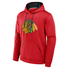 Chicago Blackhawks Fanatics Defender Pullover Hoodie - Red | Fanatics near me