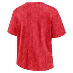 Chicago Blackhawks Fanatics Women's Faded Wash T-Shirt - Red | Fanatics online