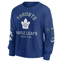 Toronto Maple Leafs Fanatics Women's Go Team Pullover Sweatshirt - Blue | Fanatics discount
