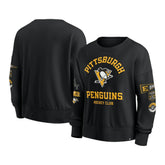 Pittsburgh Penguins Fanatics Women's Go Team Pullover Sweatshirt - Black | Fanatics Clearance