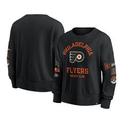 Philadelphia Flyers Fanatics Women's Go Team Pullover Sweatshirt - Black | Fanatics Clearance