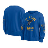 St. Louis Blues Fanatics Women's Go Team Pullover Sweatshirt - Blue | Fanatics sale
