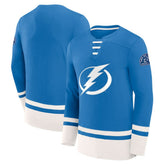 Tampa Bay Lightning Fanatics High Point Long Sleeve T-Shirt - Blue | Fanatics on sale