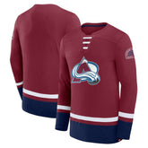 Colorado Avalanche Fanatics High Point Long Sleeve T-Shirt - Burgundy | Fanatics Lifestyle