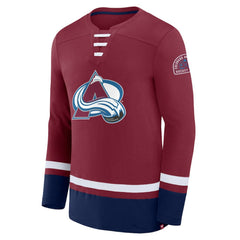 Colorado Avalanche Fanatics High Point Long Sleeve T-Shirt - Burgundy | Fanatics Lifestyle