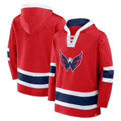 Washington Capitals Fanatics Inside Line Fleece Pullover Hoodie- Red | Fanatics sale