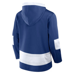 Tampa Bay Lightning Fanatics Inside Line Fleece Pullover Hoodie- Blue | Fanatics sale
