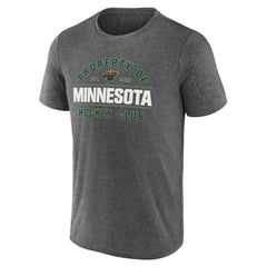 Minnesota Wild Fanatics Property Of T-Shirt - Heather Charcoal | Fanatics discount