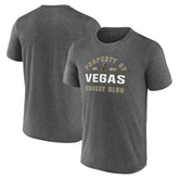 Vegas Golden Knights Fanatics Property Of T-Shirt - Heather Charcoal | Fanatics on sale
