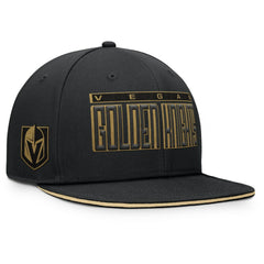 Vegas Golden Knights Fanatics Fundamental Gino Stack Snapback Hat - Black | Fanatics near me