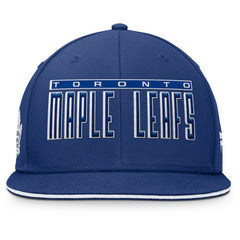 Toronto Maple Leafs Fanatics Fundamental Gino Stack Snapback Hat - Blue | Fanatics on sale