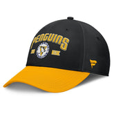 Pittsburgh Penguins Fanatics Heritage Captain Flex Hat - Black/Gold | Fanatics online