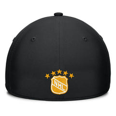 Pittsburgh Penguins Fanatics Heritage Captain Flex Hat - Black/Gold | Fanatics online