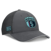 Seattle Kraken Fanatics Authentic Pro Home Ice Trucker Adjustable Hat - Gray | Fanatics online