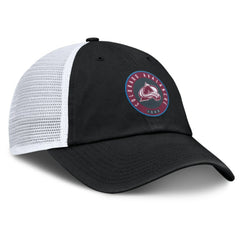 Colorado Avalanche Fanatics Averie Trucker Adjustable Hat - Black/White | Fanatics online