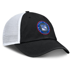 New York Rangers Fanatics Averie Trucker Adjustable Hat - Black/Gray | Fanatics near me