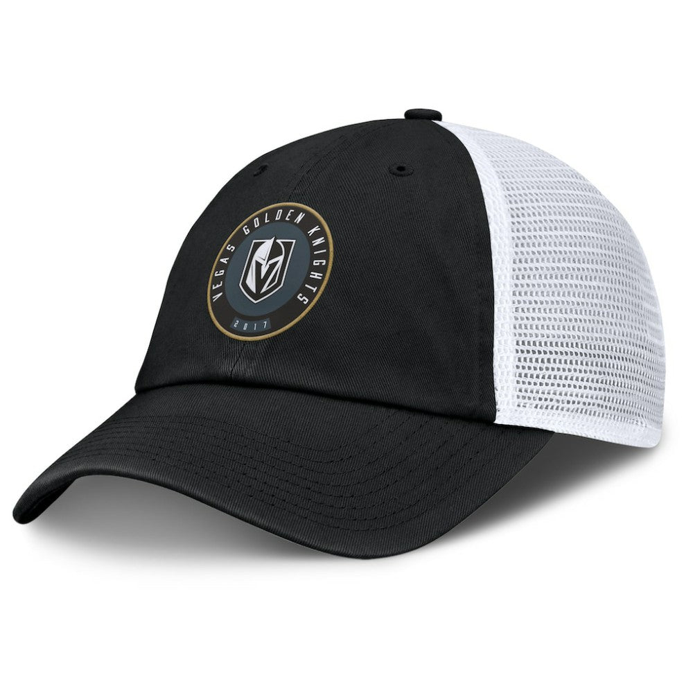 Vegas Golden Knights Fanatics Averie Trucker Adjustable Hat - Black/White | Fanatics on sale