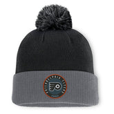 Philadelphia Flyers Fanatics Aspyn Cuffed Knit Hat with Pom - Black | Fanatics sale