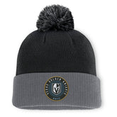 Vegas Golden Knights Fanatics Aspyn Cuffed Knit Hat with Pom - Black | Fanatics discount