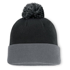 Los Angeles Kings Fanatics Aspyn Cuffed Knit Hat with Pom - Black | Fanatics sale