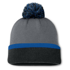 New York Rangers Fanatics Women's Cuffed Knit Hat with Pom - Charcoal | Fanatics sale