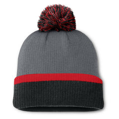 Detroit Red Wings Fanatics Women's Cuffed Knit Hat with Pom - Charcoal | Fanatics online