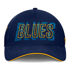 St. Louis Blues Fanatics Fundamental Flex Hat - Navy | Fanatics Lifestyle