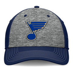 St. Louis Blues Fanatics Fundamental Top Shelf 2-Tone Flex Hat - Gray/Navy | Fanatics online