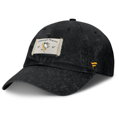 Pittsburgh Penguins Fanatics Women's Heritage Away Game Adjustable Hat - Black | Fanatics discount