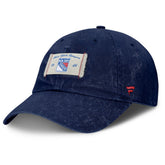 New York Rangers Fanatics Women's Heritage Away Game Adjustable Hat - Blue | Fanatics near me
