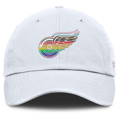 Detroit Red Wings Fanatics PRIDE Adjustable Hat - White | Fanatics online