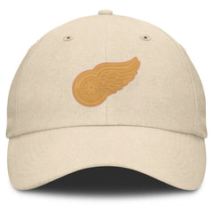 Detroit Red Wings Fanatics Front Office Canvas Adjustable Hat - Tan | Fanatics Lifestyle
