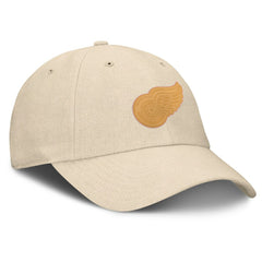 Detroit Red Wings Fanatics Front Office Canvas Adjustable Hat - Tan | Fanatics Lifestyle