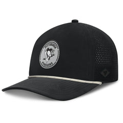 Pittsburgh Penguins Fanatics Front Office Performance A-Frame Adjustable Hat - Black | Fanatics Lifestyle