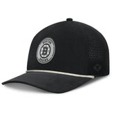 Boston Bruins Fanatics Front Office Performance A-Frame Adjustable Hat - Black | Fanatics Clearance