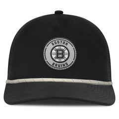 Boston Bruins Fanatics Front Office Performance A-Frame Adjustable Hat - Black | Fanatics Clearance