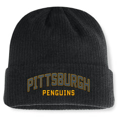 Pittsburgh Penguins Fanatics Andee Cuffed Beanie - Black | Fanatics on sale